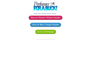 perfumesforabuck.com screenshot