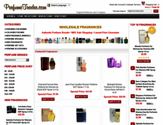 perfumetrader.net screenshot
