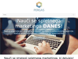 pergas.si screenshot
