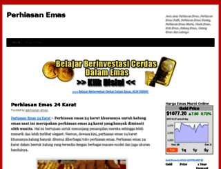 perhiasanemas.net screenshot
