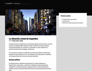 periodicoelbarrio.com.ar screenshot