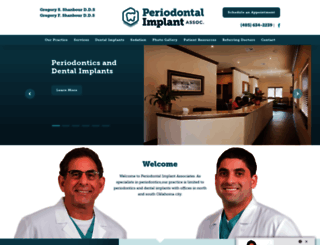 periodontalimplantok.com screenshot