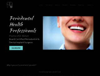 periohealthaustin.com screenshot