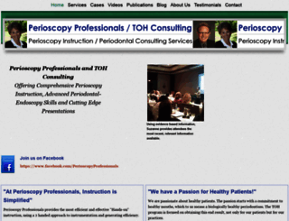 perioscopyprofessionals.com screenshot