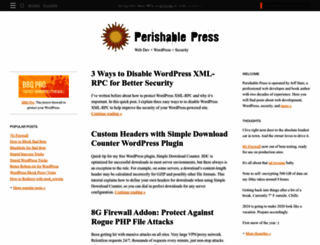 perishablepress.com screenshot