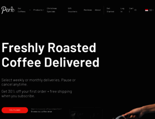 perkcoffee.co screenshot