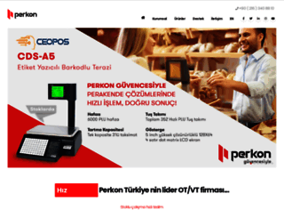 perkon.com.tr screenshot