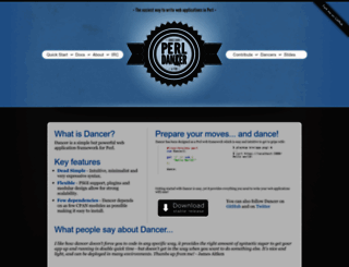 perldancer.org screenshot