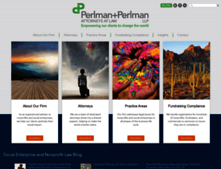 perlmanandperlman.com screenshot
