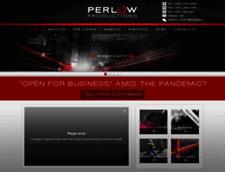 perlowproductions.com screenshot