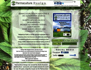permaculturedesignmagazine.com screenshot