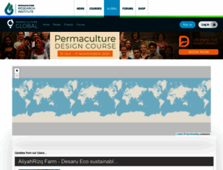 permacultureglobal.org screenshot