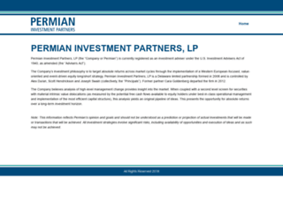 permianlp.com screenshot