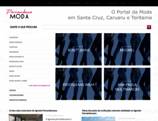 pernambucomoda.com.br screenshot