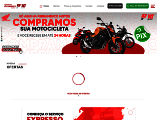 pernambucomotos.com.br screenshot