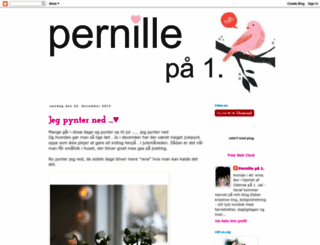 pernillepaa1.blogspot.com screenshot