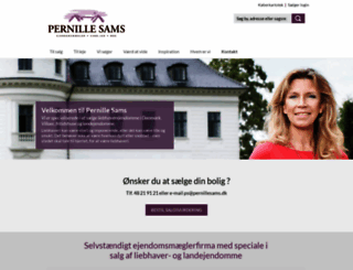 pernillesams.dk screenshot