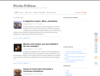 perolaspoliticas.com.br screenshot