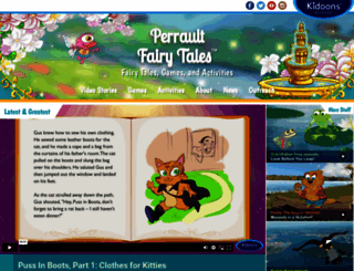 perraultfairytales.com screenshot