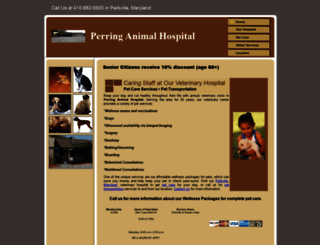 perringanimalhospital.net screenshot