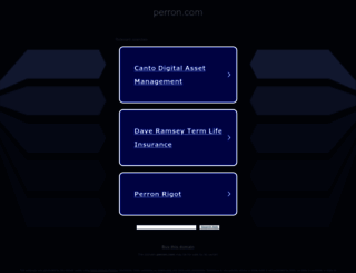 perron.com screenshot