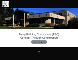 perrybuilding.com screenshot