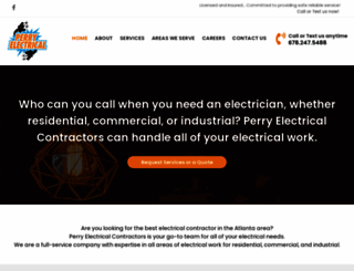 perryelectrical.com screenshot