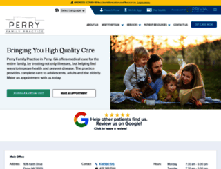 perryfamilypractice.com screenshot