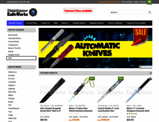 perryknifeworks.com screenshot