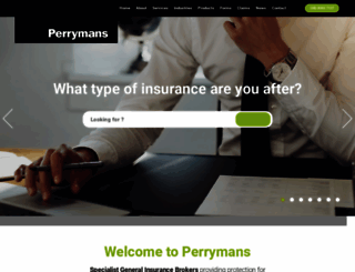 perrymans.com screenshot