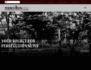 persecution.org screenshot
