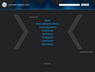 persian-expert.com screenshot