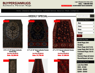 persiancarpets.us screenshot