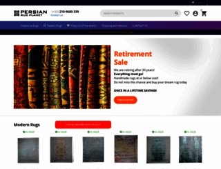persianrugplanet.com screenshot