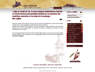 persilier-vins.com screenshot