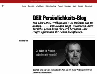 persoenlichkeits-blog.de screenshot