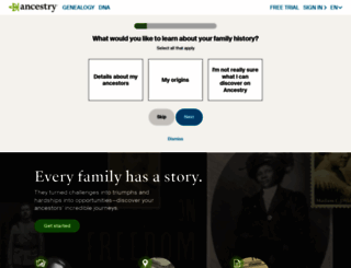 person.ancestry.co.uk screenshot