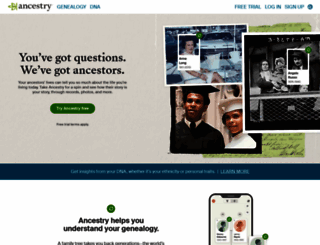 person.ancestry.co.uk screenshot