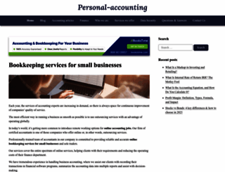 personal-accounting.org screenshot
