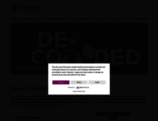 personal-care.evonik.com screenshot