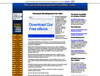 personal-development-for-men.com screenshot