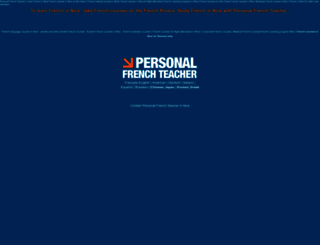 personal-french-teacher.com screenshot