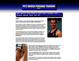 personal-trainer-surrey.com screenshot