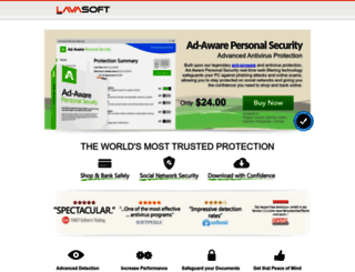 personal.lavasoft.com screenshot