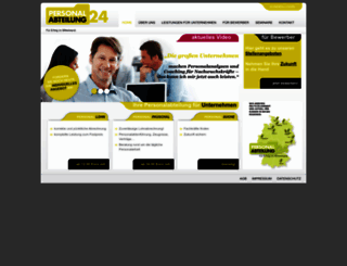 personalabteilung24.de screenshot