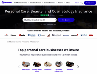 personalcare.insureon.com screenshot