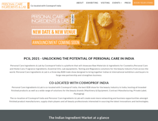 personalcareindiaexpo.com screenshot