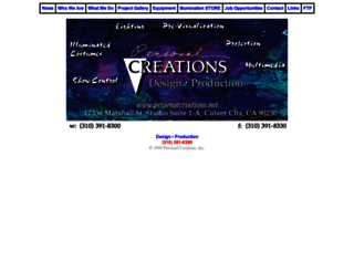 personalcreations.net screenshot
