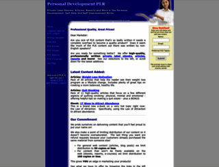 personaldevelopmentplr.com screenshot