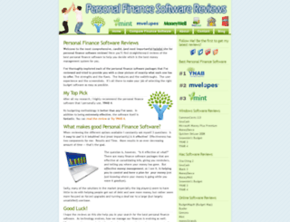 personalfinancesoftwarereviews.com screenshot